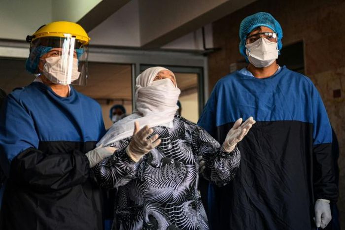 Alye Gunduz's recovery from the COVID-19 disease that is killing chiefly the old offered a ray of hope for health workers at Istanbul's Cerrahpasa Medical Faculty hospital