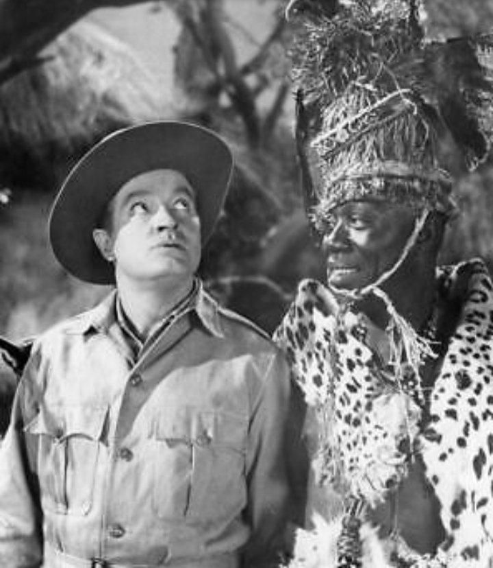 Orlando Martin as an African Chief in 'Call Me Bwana' 1963 [Twitter/@paorlando]