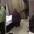“I have the right to kill you” - Man beats wife’s lover after catching them in hotel room (video)