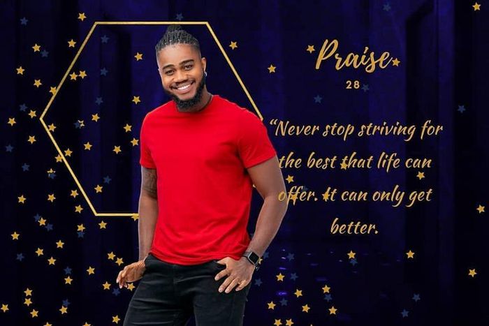 Praise is the sixth hoiusemate to be evicted from Biggie's house [Instagram/BigBroNaija]