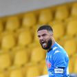 Napoli forward Lorenzo Insigne scored the equaliser after his brother Roberto's goal for Benevento