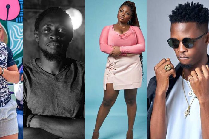 Lockdown housemates Ozo, Trikytee, Dorathy and Laycon are up for possible eviction this week [Twitter]