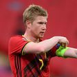 Kevin De Bruyne picked up an injury while on international duty for Belgium