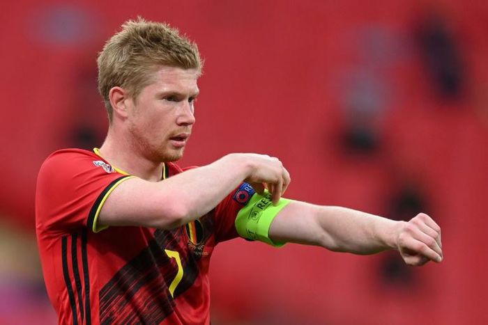Kevin De Bruyne picked up an injury while on international duty for Belgium
