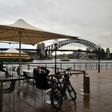 Sydney's city centre remained eerily quiet even as baristas, waiters and barmaids returned to work