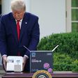 The test received great attention when it received regulatory approval and was showed off by President Trump at the White House at the end of March