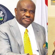 Governor Nyesom Wike stopped police operatives from arresting Joy Nunieh on Thirsday, July 17, 2020. (FamousPeopleMagazine)