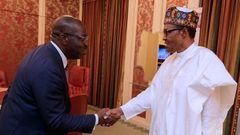 Illustrative Photo : President Muhammadu Buhari has congratulated Governor Godwin Obaseki on his re-election. (Sahara Reporters)