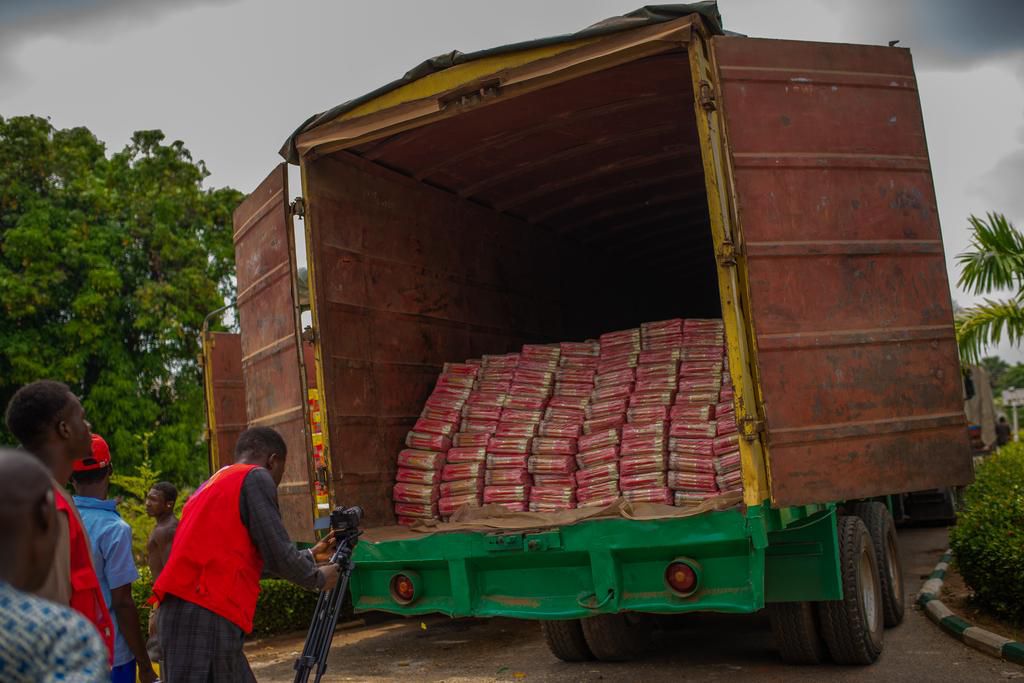 Kaduna: The yellow and green trucks circling Nigeria: Flour Mills of Nigeria continues to feed the nation amidst the Coronavirus pandemic