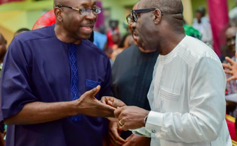 Osagie Ize-Iyamu (left) and Godwin Obaseki (right) [Vanguard]