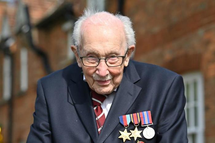 Captain Tom Moore had already become a global phenomenon for raising more than £28 million ($35 million, 32 million euros) for staff of the state-run National Health Service (NHS) battling the coronavirus outbreak