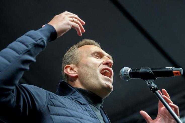 Russian opposition leader Alexei Navalny fell ill on a flight in Siberia last month