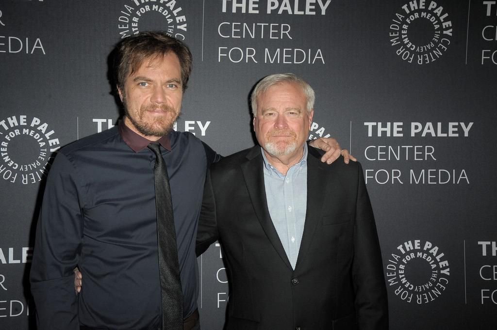Michael Shannon and Gary Noesner in January 2018.