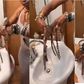Woman with 16 inches long fingernails demonstrates how she manages to wash her hands (video)