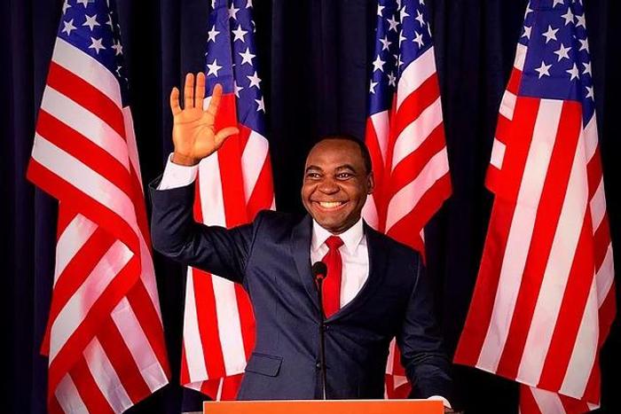 Meet 34-year-old Nigerian, Austin Chenge, running to become governor of Michigan in US. [opera]