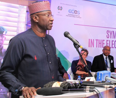 Mr Boss Mustapha, Secretary to the Government of the Federation [Twitter/@econec_resao]
