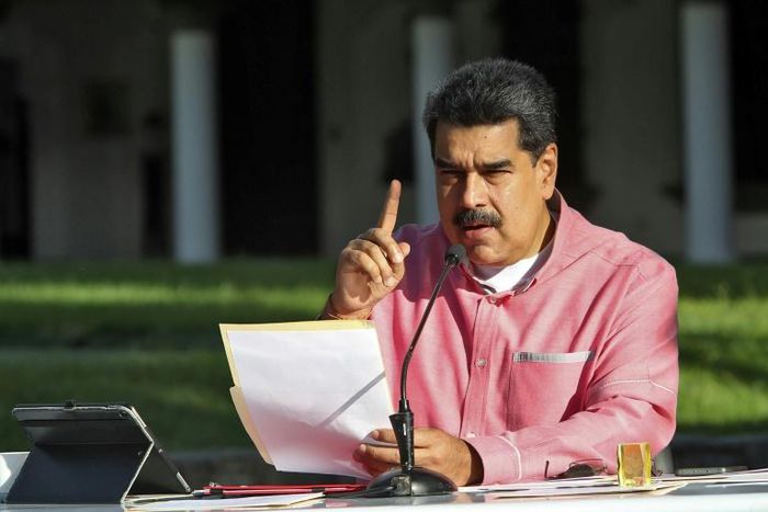 Analysts say Venezuela's President Nicolas Maduro, pictured in August 2020, aims to ensure that some heavyweight opposition figures take part in the election to lend the vote legitimacy