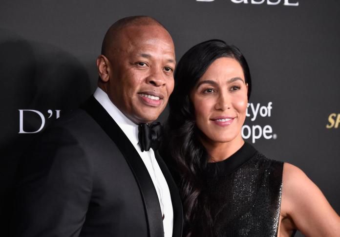 Dr Dre and Wife Nicole Young