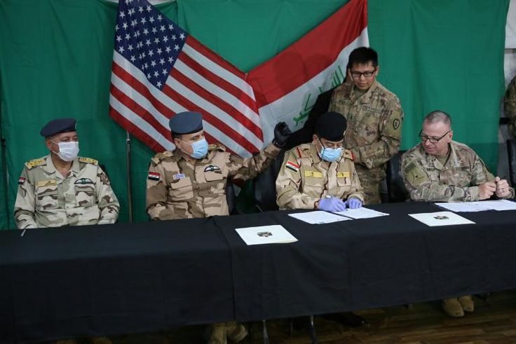 The US-led coalition has already consolidated to just three bases in Iraq in recent months, down from a dozen, and the talks would likely bring a further drawdown