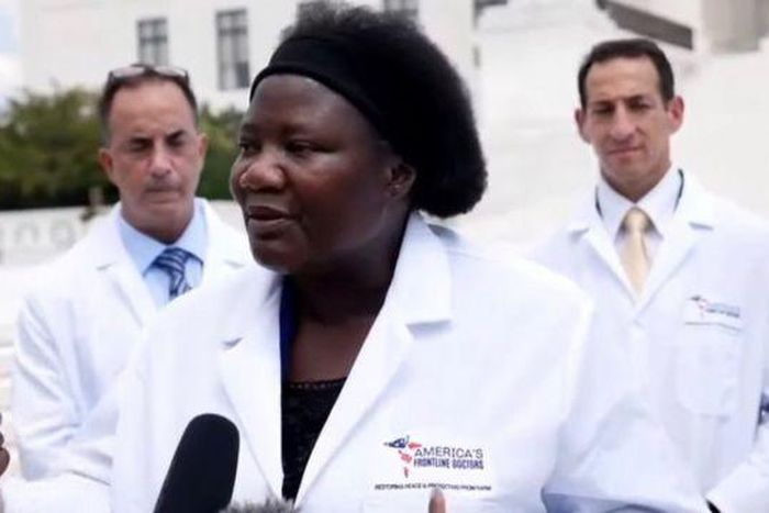 Nigerian-trained U.S-based doctor, Stella Immanuel. [BBC]