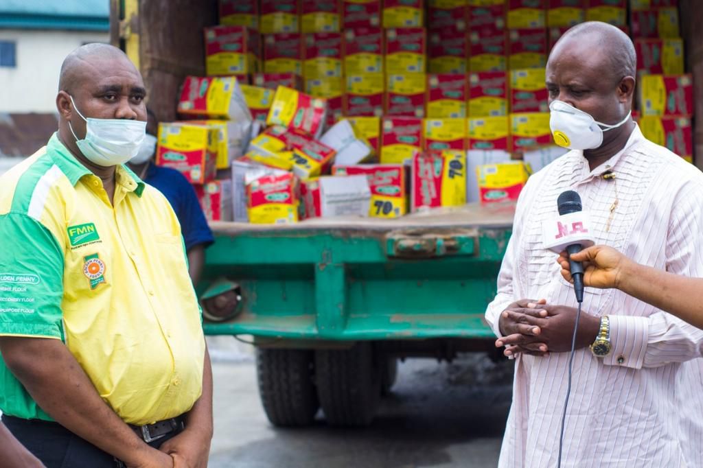 Rivers: From North, South, East to West! The journey to feed the nation continues as Flour Mills of Nigeria donates amidst the Coronavirus pandemic