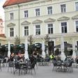 The city of Vilnius hopes to become 'one large outdoor cafe'
