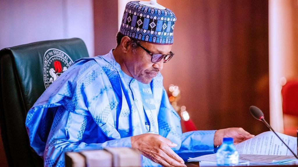 President Muhammadu Buhari seeks Senate’s confirmation of 41 nominees non career Ambassadors. [Twitter/@BashirAhmaad]