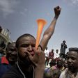 Sounds of protest: Demonstrators in Bamako's Independence Square on June 5
