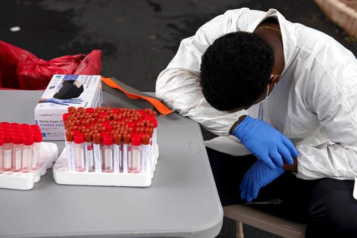 coronavirus testing shortage worker test site covid delay