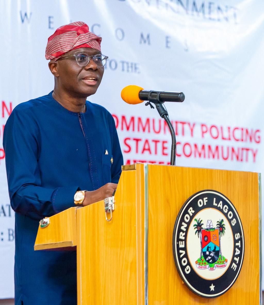 Gov. Babajide Sanwo-Olu of Lagos State. [Twitter/@jidesanwoolu]