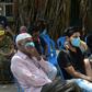 Residents wait to offer a sample for COVID-19 testing in Chennai