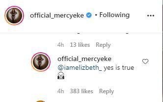 Mercy Eke confirms that she is now married [Instagram/OfficialMercyEke]