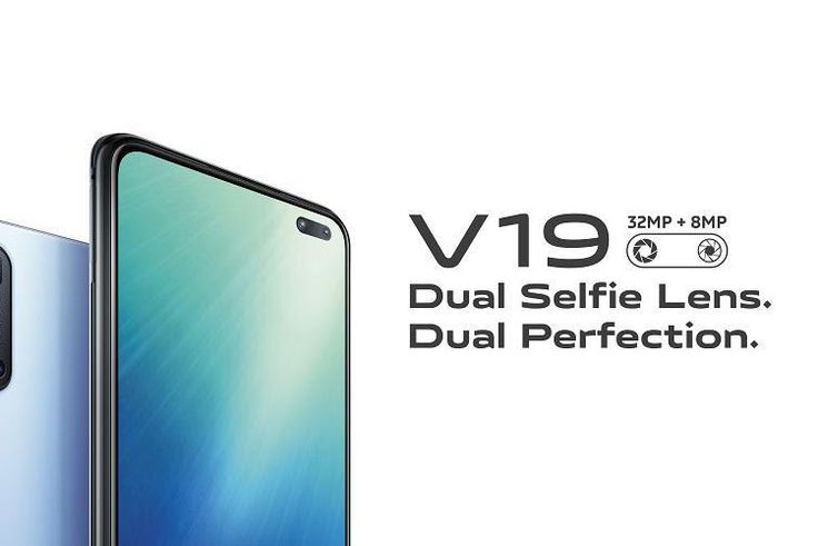 vivo V19 in Gleam Black and Sleek Silver