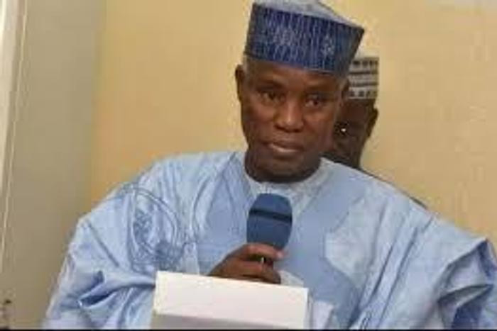 Maj-Gen Bashir Magashi, Defence Minister commends President Muhammadu Buhari for his support for the Army. (Radio Nigeria)