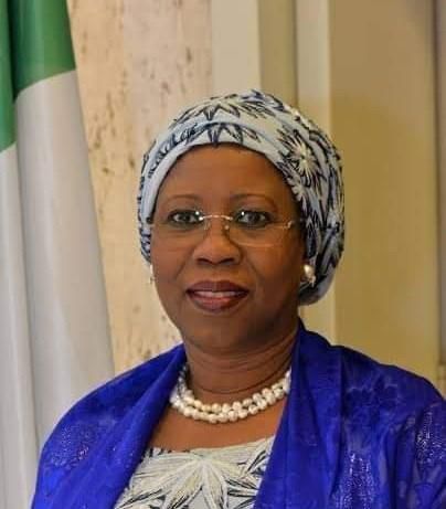 The Minister of State for Industry, Trade and Investment, Amb. Mariam Katagum (Today)
