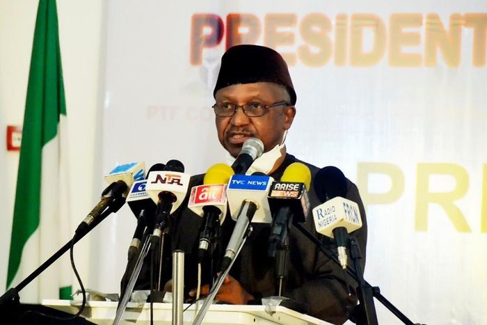 Minister of Health, Dr. Osagie Ehanire. [Twitter/@NCDCgov]