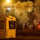 Police used rubber bullets, stun grenades and tear gas