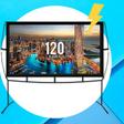Upgrade Your TV Nights With This Projection Screen