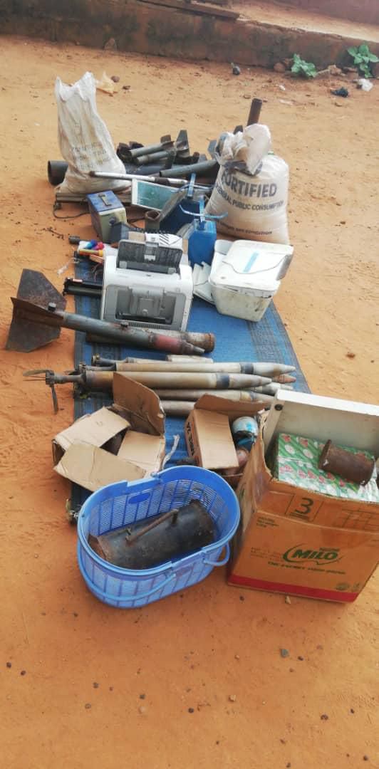 Items recovered from the sect [DHQ]