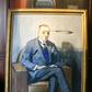 A circa-1930 portrait of Nicolas Sursock, painted by renowned Dutch-French artist Kees Van Dongen, was among the damaged artworks