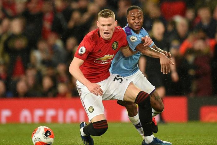 Manchester United's Scottish midfielder Scott McTominay