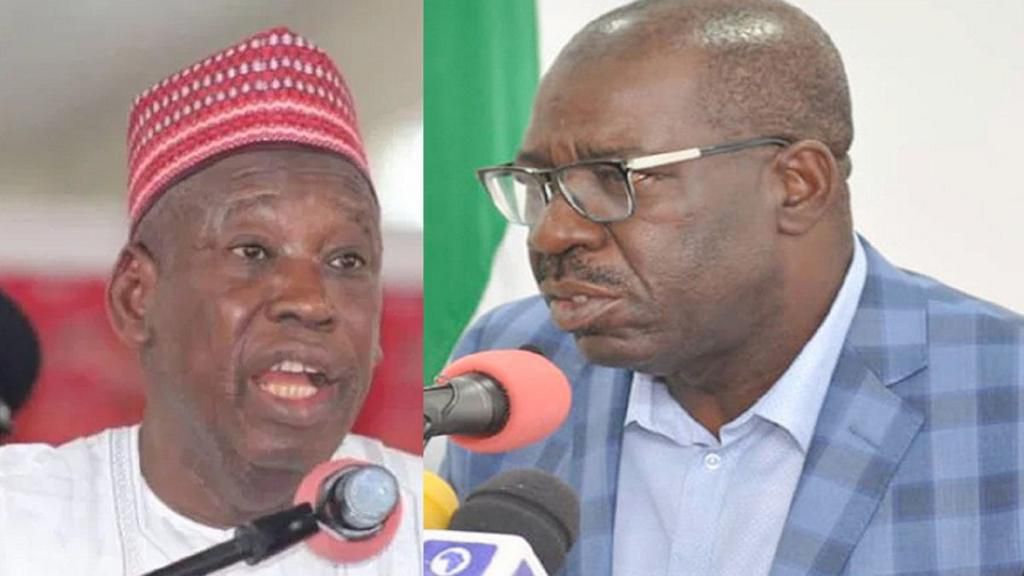 Governor Abdullahi Ganduje of Kano State and his counterpart in Edo State criticised each other. (Newsflash)