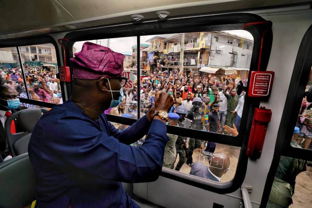 Gov. Sanwo-Olu inaugurates Oshodi-Abule Egba BRT corridor