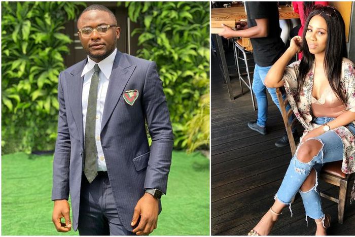 Franklin has been at loggerheads with Siya since the birth of their son a year ago. [Instagram/UbiFranklinTripleMG] [Instagram/Nisci_]