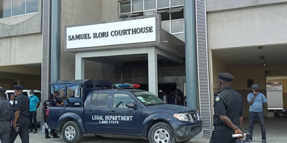 Photos from the arraignment of Funke Akindele and husband, JJC Skillz