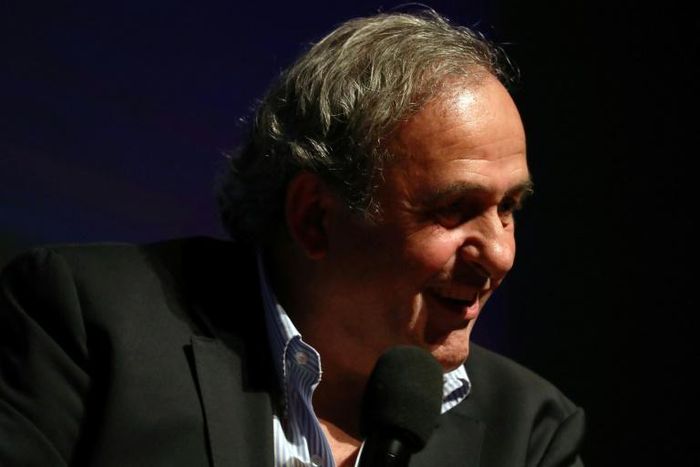 French football legend Michel Platini