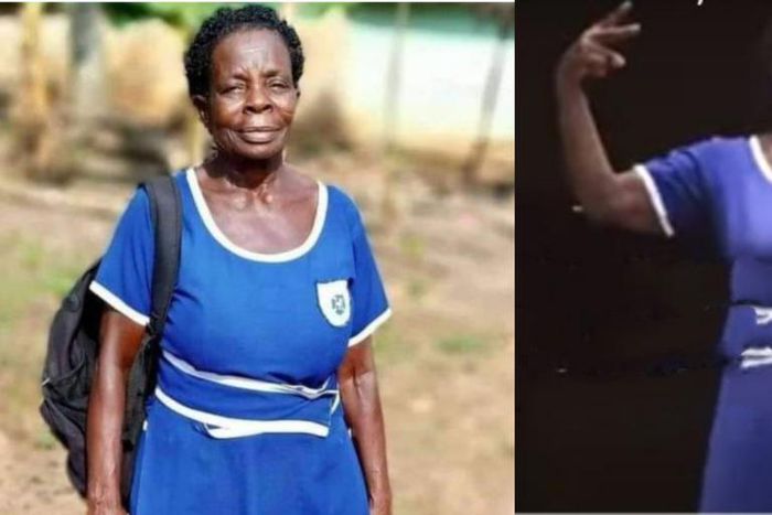 I had accident on her way to buy school uniform and lost my teeth - “Auntie School Girl” tells BBC