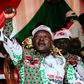 Nkurunziza, pictured on the election campaign trail on May 16