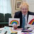 Boris Johnson first announced he had contracted COVID-19 on March 27 but failed to shake the illness after a week of self-isolation