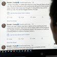 Twitter targeted two tweets the president posted on Tuesday in which he contended without evidence that mail-in voting would lead to fraud and a "Rigged Election"